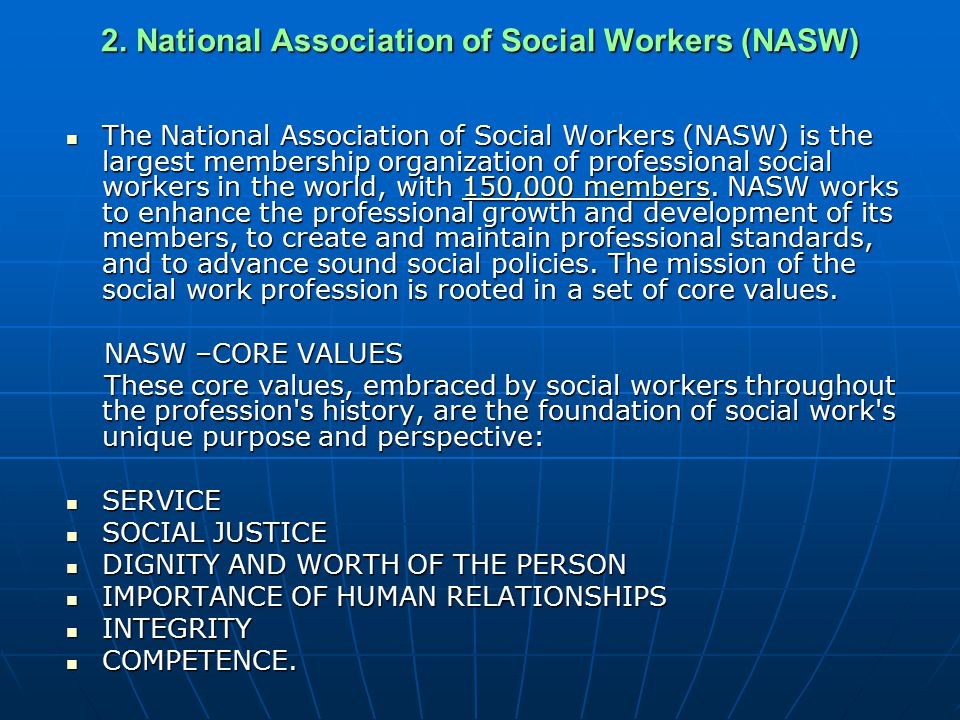 NASW Code of Ethics Summary